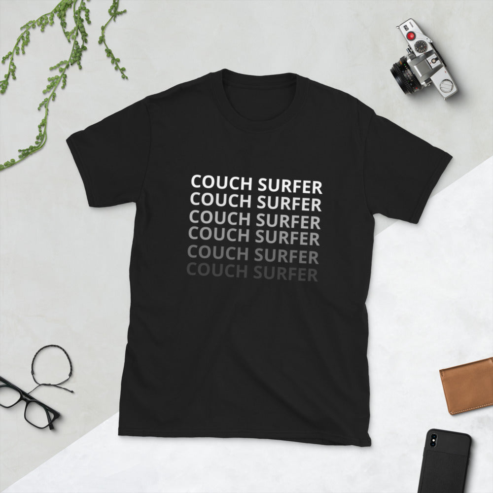 Couch Surfer Short-Sleeve Unisex T-Shirt